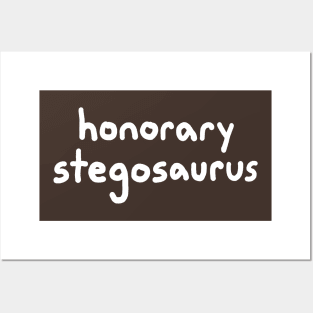 Honorary Stegosaurus Posters and Art